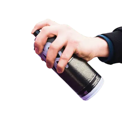 Cannabis graffiti Spray paint art - The Cannabis Co. Las Vegas