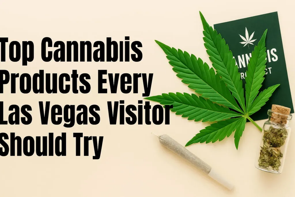 Top Cannabis Products Every Las Vegas Visitor Should Try